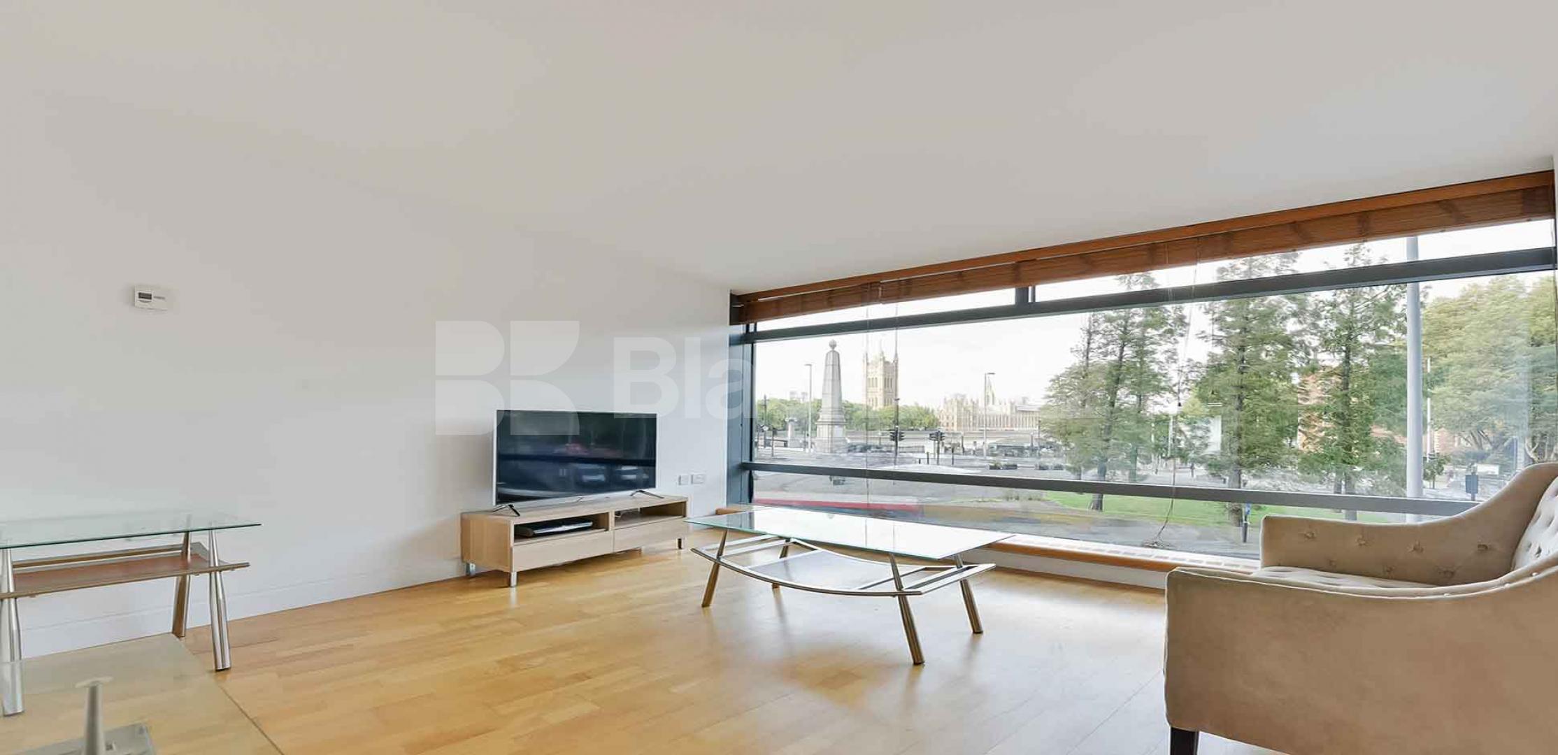 			UNDER OFFER, 2 Bedroom, 1 bath, 1 reception Apartment			 Parliament View, Albert Embankment